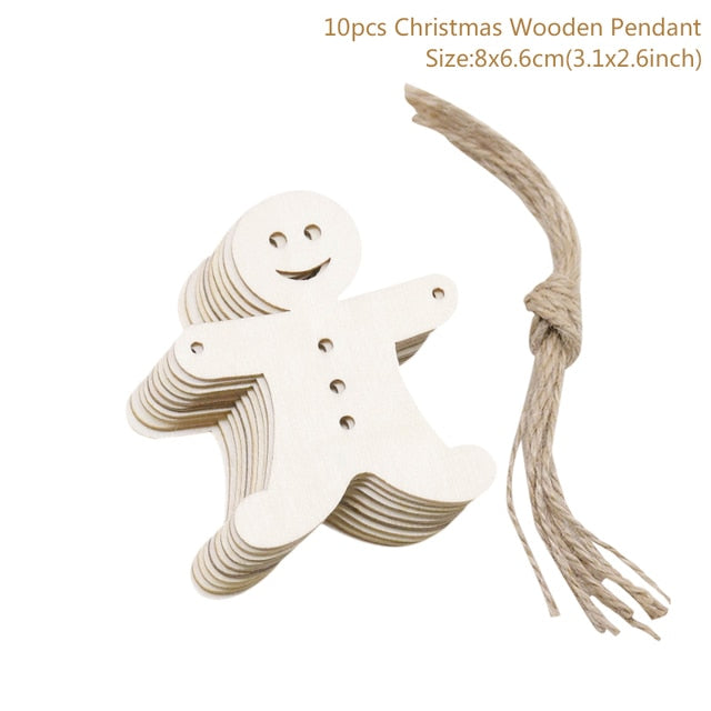 Wooden Christmas Ornaments